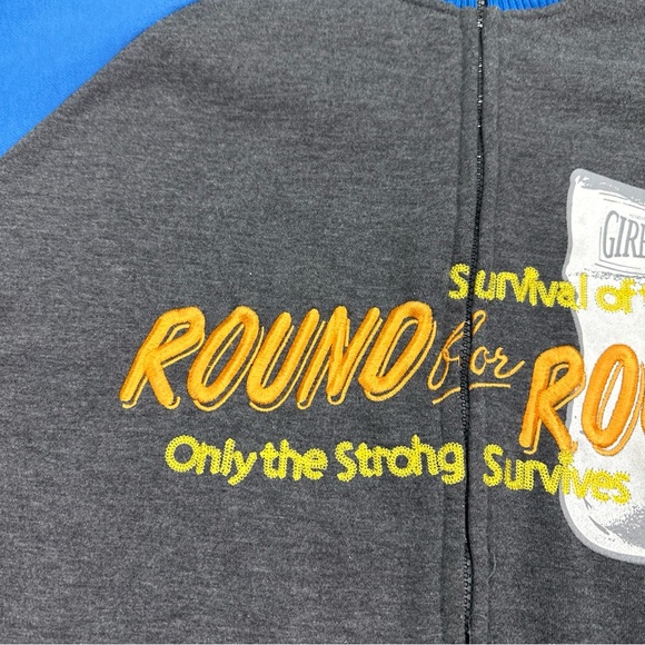 Marithe Francois Girbaud Full Zip Sweatshirt Two Tone Round For Round Men’s 3XL - Picture 7 of 15